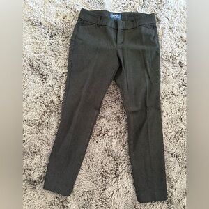 Old Navy Black and White Dress Pants Slim Fit